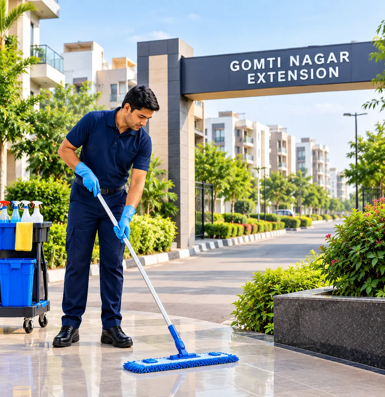 Cleaning Services in Gomti Nagar Extension, Lucknow